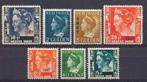 Ned-Indie NVPH nr 326/32 ongebruikt Opdruk 1947, Postzegels en Munten, Verzenden, Postfris, Nederlands-Indië