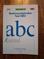 Basisvaardigheden Taal HBO - Noordhoff Uitgevers, Ophalen, Zo goed als nieuw, HBO, R. van Hogen, E. Rietstap