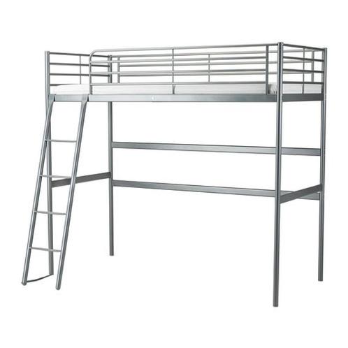 IKEA SVÄRTA eenpersoons hoogslaper, Huis en Inrichting, Slaapkamer | Stapelbedden en Hoogslapers, Gebruikt, Hoogslaper, 90 cm
