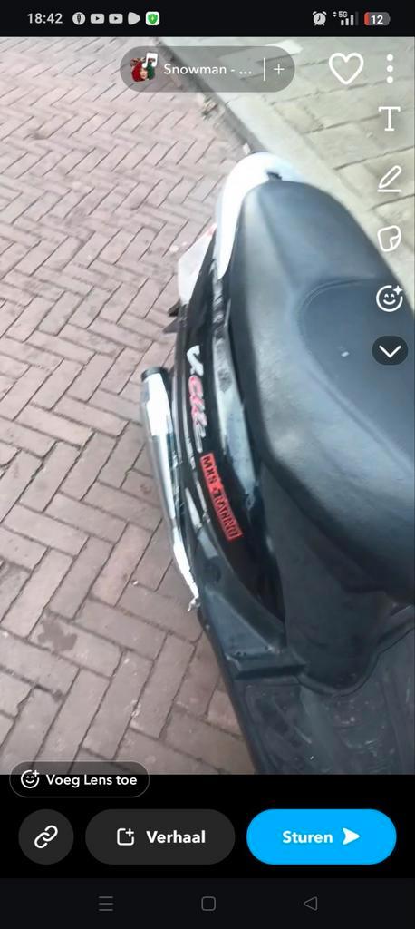 Peugeot v clic, Fietsen en Brommers, Brommeronderdelen | Scooters, Zo goed als nieuw, Peugeot, Overige typen, Ophalen