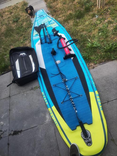 Te koop Inflatable sups Aqua Marina Hyper 12'6 & Beast 10'6, Watersport en Boten, Suppen, Zo goed als nieuw, SUP-boards, Ophalen