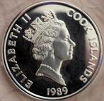 Cook Islands 50 Dollar 1989 – Zilver, Ophalen of Verzenden, Zuidoost-Azië, Zilver