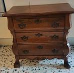 Retro eiken buikkastje met lades (ANJA00001), Ophalen of Verzenden