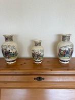 Mooie chinese vazen 3 delig, Antiek en Kunst, Antiek | Vazen, Ophalen of Verzenden