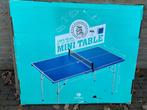 Tafeltennistafel (pingpong) Mini Decathlon incl. 2 Batjes, Sport en Fitness, Tafeltennis, Ophalen, Zo goed als nieuw, Tafel Indoor