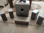 Super mooie set Yamaha een Subwoofer met 5 luidsprekers, Audio, Tv en Foto, Luidsprekers, Ophalen of Verzenden, Subwoofer, Zo goed als nieuw