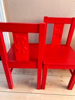IKEA kinderstoel rood Kritter met gratis tafeltje, Zo goed als nieuw, Ophalen, Stoel(en)