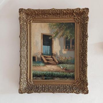 Antiek Schilderij beschikbaar voor biedingen