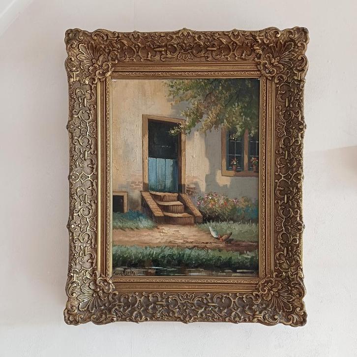 Antiek Schilderij, Antiek en Kunst, Kunst | Schilderijen | Klassiek, Ophalen