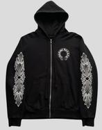 Chrome hearts zip up, Ophalen of Verzenden, Zo goed als nieuw, Maat 52/54 (L), Zwart