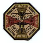 USAF luchtmacht patch 48 FW MXG F-35A/F-15E Lakenheath, Verzamelen, Ophalen of Verzenden, Landmacht, Amerika, Embleem of Badge