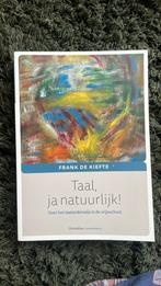 Frank de Kiefte - Taal, ja natuurlijk!, Ophalen of Verzenden, Zo goed als nieuw, Frank de Kiefte