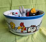 Vintage 1996 Looney Tunes Warner Bros XL popcorn schaal, Ophalen of Verzenden, Looney Tunes, Gebruikt, Gebruiksvoorwerp
