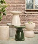 Terrazzo bijzet tafel. Cement/beton, Minder dan 45 cm, Minder dan 55 cm, Rond, Nieuw