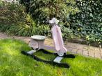 Jip Houten Hobbelscooter - Roze met Glitters, Ophalen, Gebruikt, Meisje
