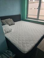 Boxspring antraciet 180 200, Ophalen, Overige kleuren, 180 cm, 200 cm