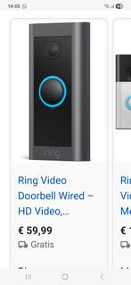 Ring deurbel doorbell nieuw, Huis en Inrichting, Deurbellen, Ophalen of Verzenden, Nieuw