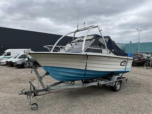 Draco 2000PE, Watersport en Boten, Speedboten, Gebruikt, 6 meter of meer, Benzine, 120 tot 200 pk, Polyester, Binnenboordmotor