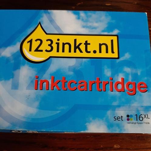 🖨️Nieuw: Epson cartridges 16XL T1636 multipack (4)🏷️€38,-, Computers en Software, Printerbenodigdheden, Nieuw, Cartridge, Ophalen of Verzenden