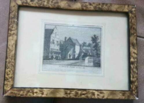 18de eeuw De Nekker Poort, 1726. Pronk Purmerend, Antiek en Kunst, Kunst | Etsen en Gravures, Ophalen