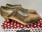 Gouden Spaanse flamenco schoenen 38, Ophalen of Verzenden, Zo goed als nieuw, Overige kleuren, Sneakers of Gympen