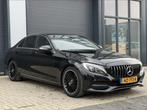 Mercedes-Benz C-Klasse C180 1.6 115KW Aut7 2014 Zwart, Auto's, Mercedes-Benz, Automaat, 1800 kg, Zwart, Leder en Stof