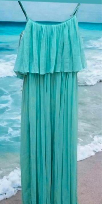 ✨️LOVE21 Zeegroene Zomerjurk - Maat M - Een Beauty✨️✨️  beschikbaar voor biedingen