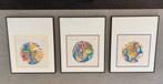 3 gelimiteerde zeefdrukken van Paulette Snijders, Ophalen