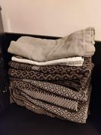 Handdoeken en Theedoeken Set gratis ophalen, Ophalen, Gebruikt, Grijs, Theedoek of Handdoek