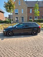 Audi s3 330pk 2009 Zwart, Leder en Stof, Zwart, Stationwagon, Handgeschakeld