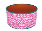Lampenkap roze ikat patroon groot, Huis en Inrichting, Lampen | Lampenkappen, Rood, Rond, Nieuw, Ophalen of Verzenden