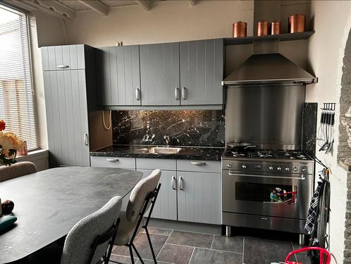 keuken muis grijs, Huis en Inrichting, Keuken | Complete keukens, Gebruikt, Grijs, Graniet of Steen, Ophalen