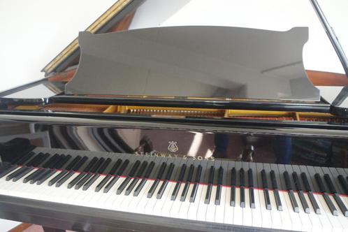 Steinway & Sons Vleugel Model S, Muziek en Instrumenten, Piano's, Zo goed als nieuw, Vleugel, Zwart, Hoogglans, Ophalen