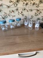 3x longdrinkglazen en 3x voorraadpot., Verzamelen, Glas en Borrelglaasjes, Ophalen of Verzenden, Overige typen