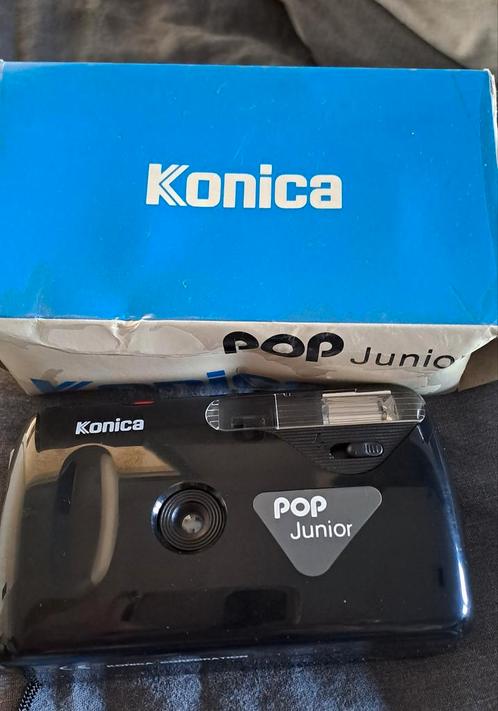 Konica Pop junior camera 1996, Audio, Tv en Foto, Fotocamera's Analoog, Zo goed als nieuw, Compact, Konica, Ophalen