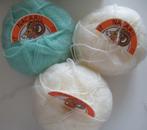 3 Bollen zachte wol, Hobby en Vrije tijd, Breien en Haken, Ophalen, Nieuw, Breien of Haken, Wol of Garen