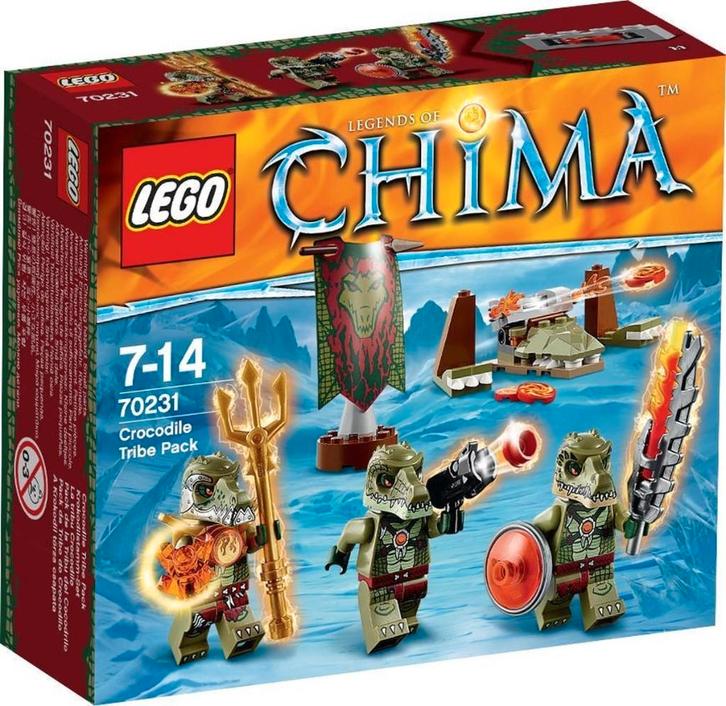 🎁 Lego Chima 70231 - Crocodile Tribe Pack 🎁, Kinderen en Baby's, Speelgoed | Duplo en Lego, Nieuw, Lego, Complete set, Ophalen of Verzenden