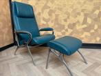 Stressless model Paris high back met hocker, Ophalen of Verzenden, Zo goed als nieuw