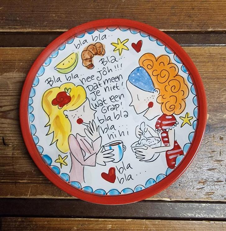 Blond Amsterdam ontbijt Bord 21 cm, Kleding | Dames, Jurken, Zo goed als nieuw, Boven de knie, Ophalen