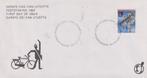 Nederland 1983 Poststaking postbode fiets, Ophalen of Verzenden, Envelop