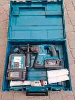 Makita BHR261TRDE boorhamer 36V  incl. accu + lader, Boor- en/of Breekhamer, Ophalen of Verzenden, Variabele snelheid, Gebruikt
