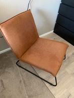 Fauteuil cognac, Huis en Inrichting, Stoelen, Gebruikt, Bruin, Eén, Ophalen