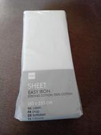 Laken hema nieuw 150 x 255 cm, Huis en Inrichting, Slaapkamer | Beddengoed, Eenpersoons, Wit, Overige typen, Nieuw