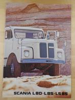 Scania L80 L85 LS85 Brochure 1972 – L LS 80 85 – Torpedo, Ophalen, Zo goed als nieuw, Overige merken, Scania