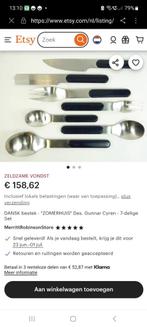 Dansk besteck, Ophalen