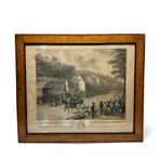 19e eeuwse steendruk, Harddraverij Leeuwarden 1830, Ophalen of Verzenden