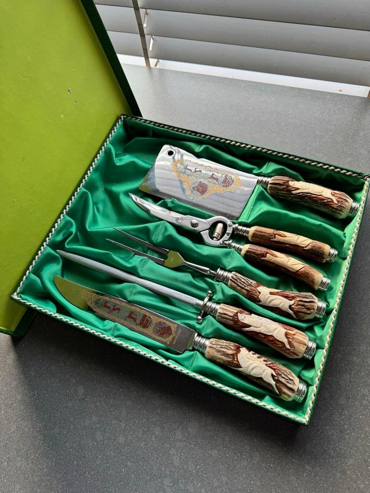 Othello Solingen Jacht Snijbestek - Prachtige Staat!, Antiek en Kunst, Antiek | Bestek, Ophalen