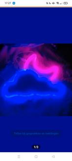 Neon LED verlichting 'Wolk maan' USB of batterijen, Huis en Inrichting, Lampen | Wandlampen, Ophalen of Verzenden, Nieuw