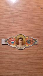 Siharenbanden Wilhelmina, Verzamelen, Rookartikelen, Aanstekers en Luciferdoosjes, Ophalen, Zo goed als nieuw, Sigarenbandjes