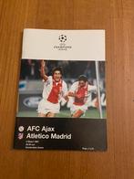 Ajax programmaboekje champioens league 1997, Ophalen of Verzenden, Ajax